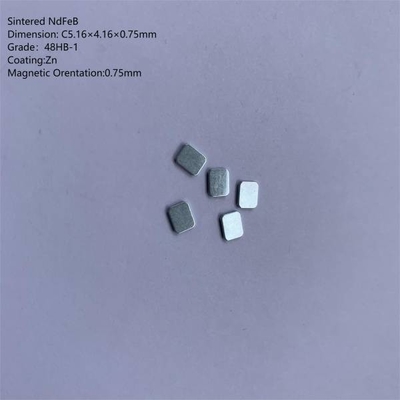 ISO 9000 Srebrne spiekane magnesy NdFeB N50-N35 Magnesy ziem rzadkich